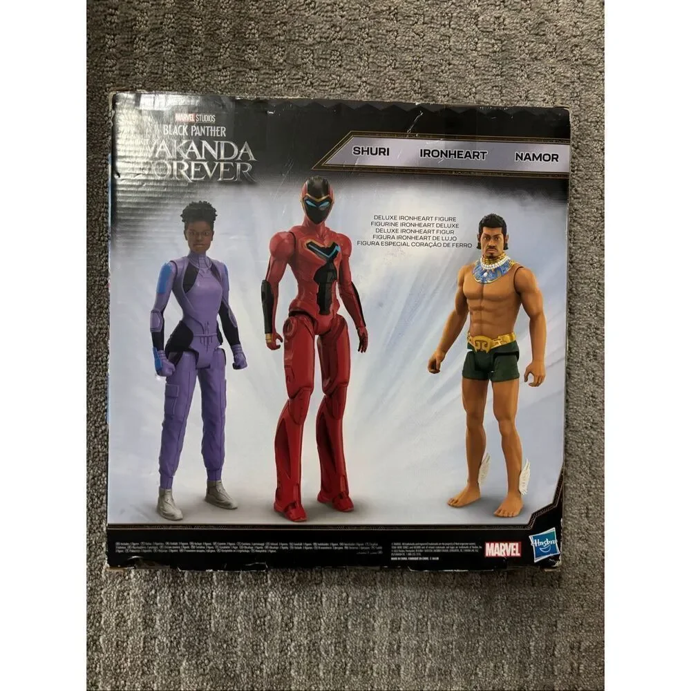 ❤️Marvel Black Panther: Wakanda Forever Figure Set Shuri, Ironheart & Namor
